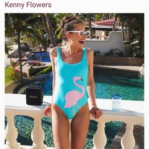 Kenny Flowers Flamingo One Piece
